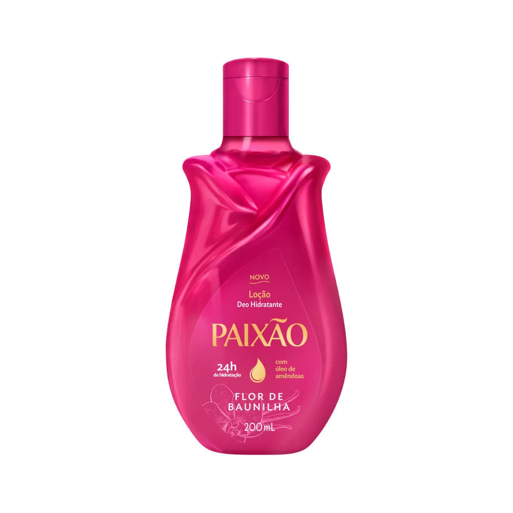 Locao Paixao 200ml Flor De Baunilha