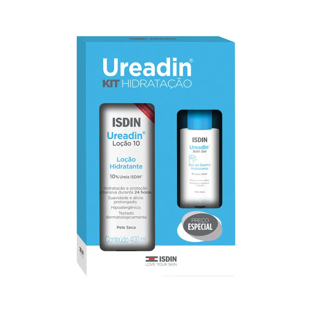 Ureadin Locao 10 Isdin 400ml + Bath Gel 100ml Especial