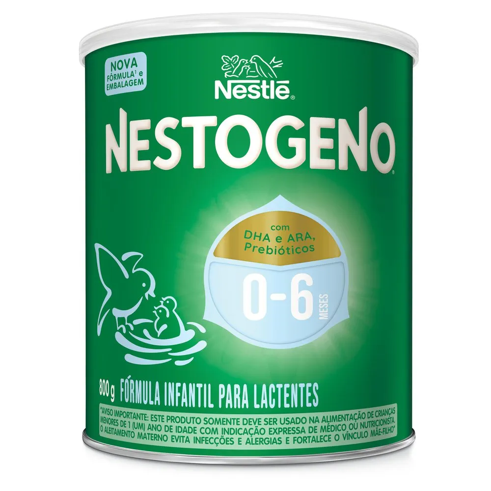 Fórmula Infantil Nestogeno 0 A 6 Meses 800g
