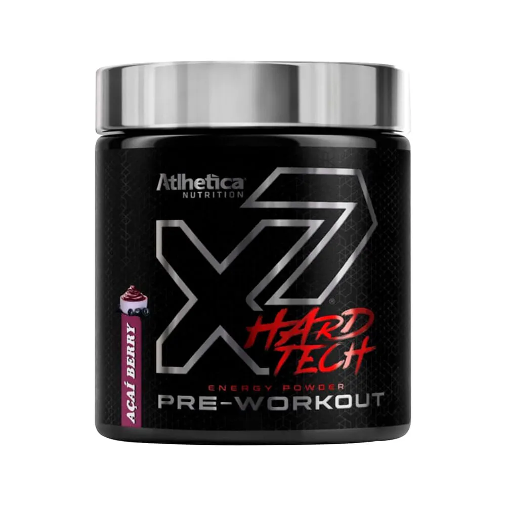 Pré Treino Atlhetica X7 Hard Tech Açaí Berry 200g