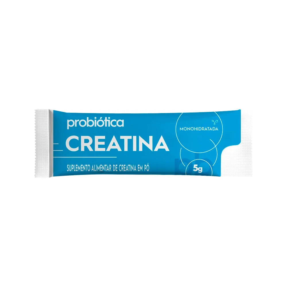 Suplemento Alimentar Creatina Probiotica Pura 5gr