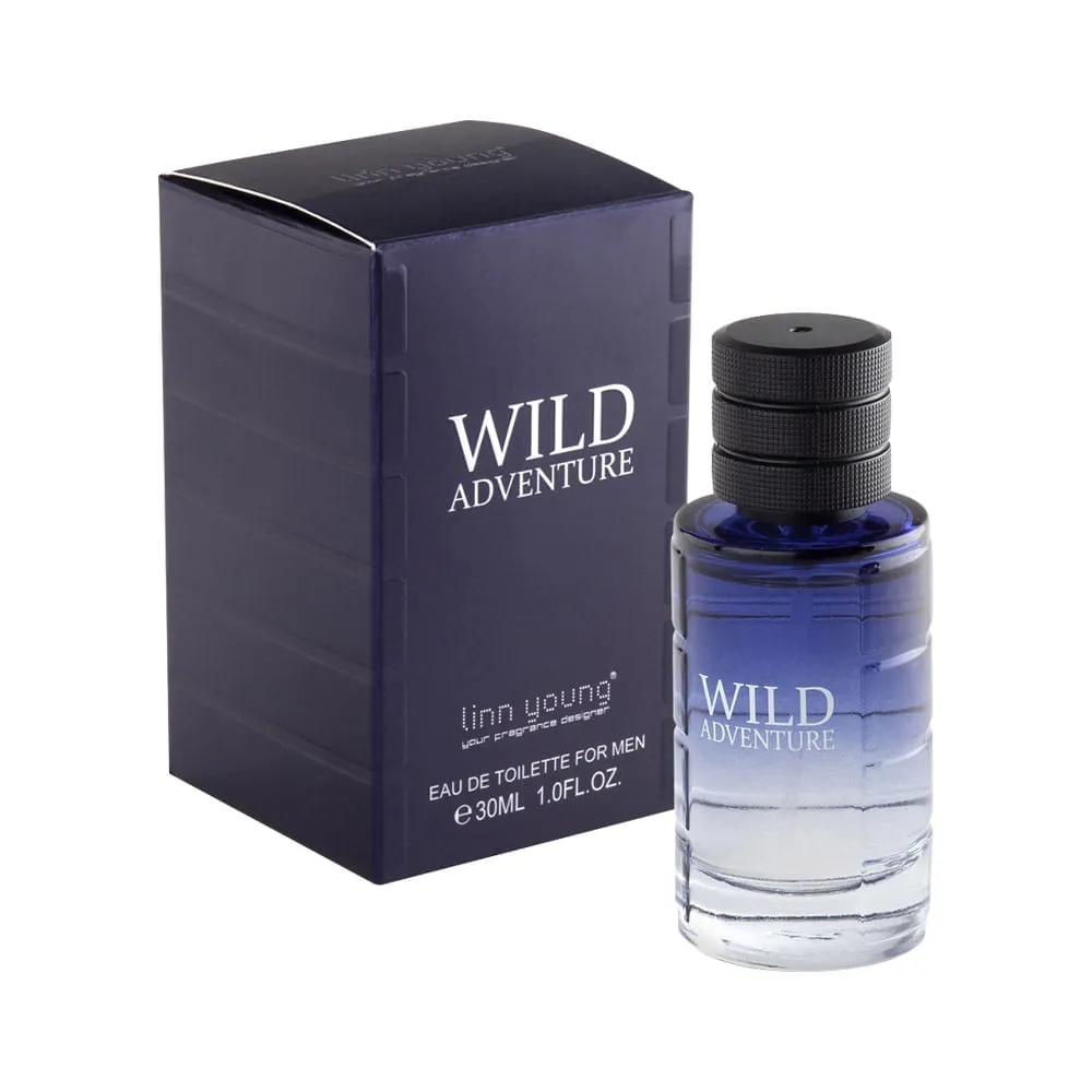 Perfume Masculino Linn Young Wild Adventure Eau De Toilette 30ml