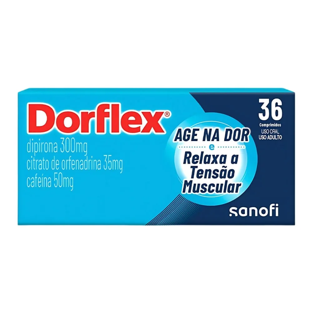 Dorflex Analgésico E Relaxante Muscular 36 Comprimidos