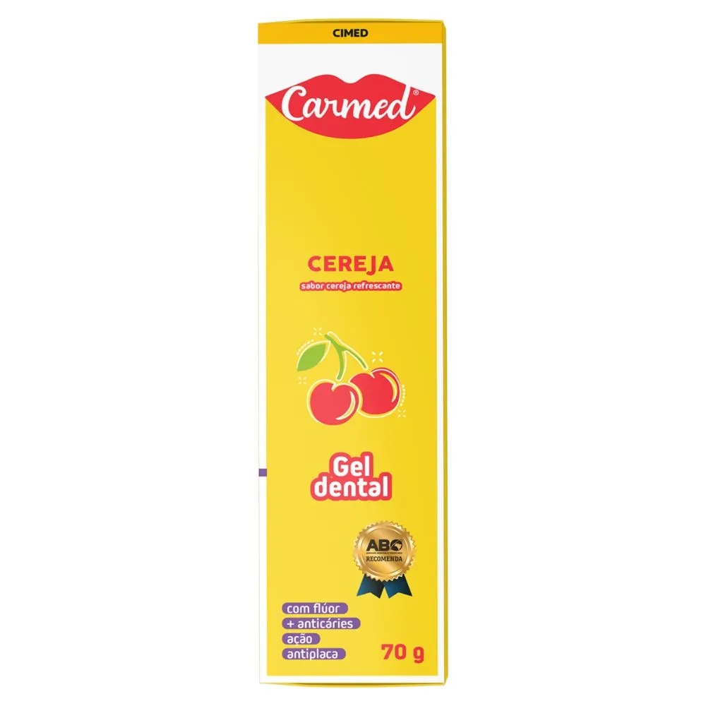 Gel Dental Carmed Cereja 70gr