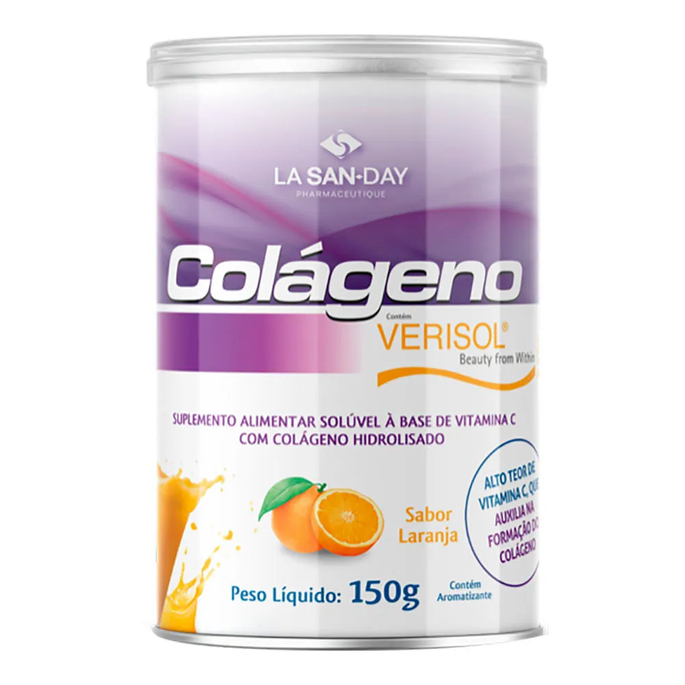 Colageno Verisol Lasanday 150gr Laranja