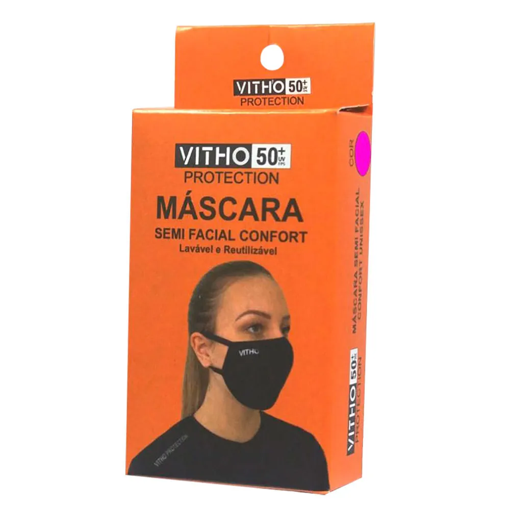 Mascara Confort Com Protecao Uv50 Pink 1 Unidade