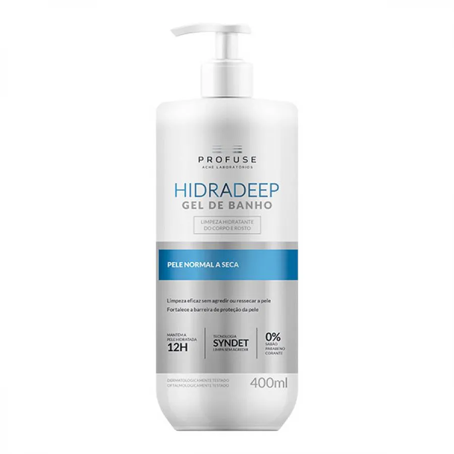 Gel De Banho Profuse Hidradeep Pele Normal A Seca 400ml