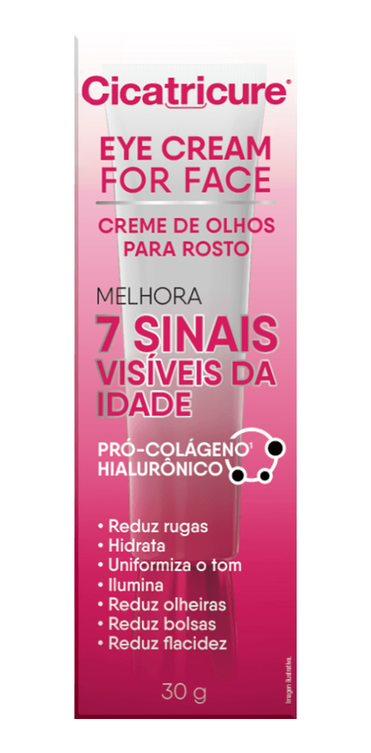 Creme De Olhos Para Rosto Pró-colágeno Hialurônico Cicatricure 30g