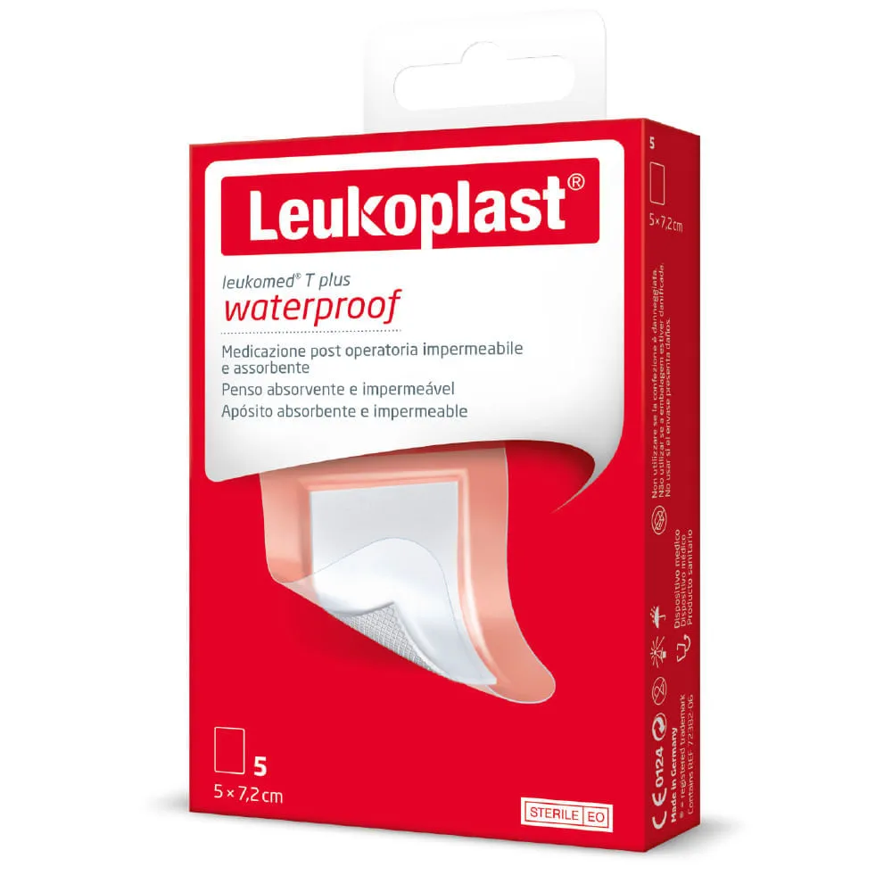Curativos Leukoplast Pos Operatorio Transparente 5 Unidades