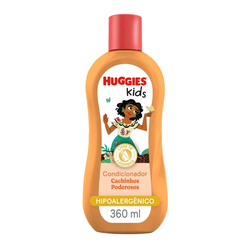Condicionador Huggies Kids Cachinhos Poderosos 360ml