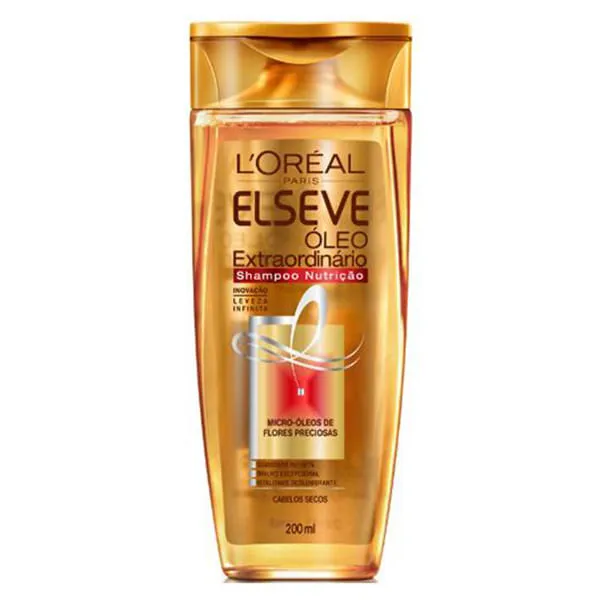 Shampoo Elseve Óleo Extraordinário Nutrição 200ml