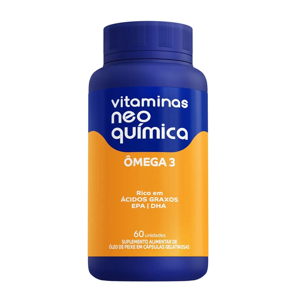 Omega 3 Neo Quimica Com 60 Capsulas