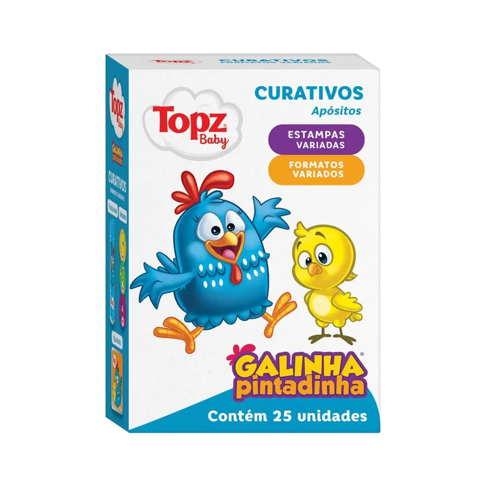 Curativo Cremer Galinha Pintadinha Com 25 Unidades