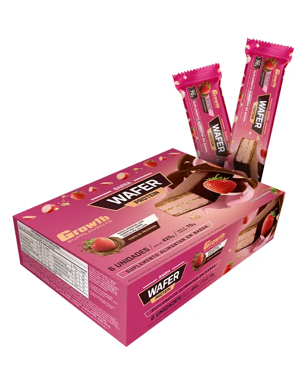 Barra Wafer Protein - Display C/ 06 Un