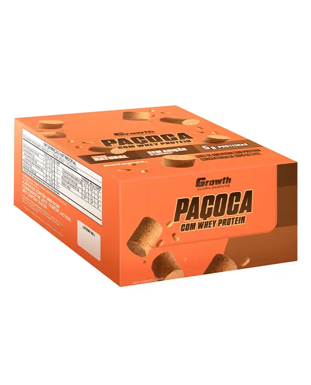 Paçoca Growth Display Com 12Un 216g