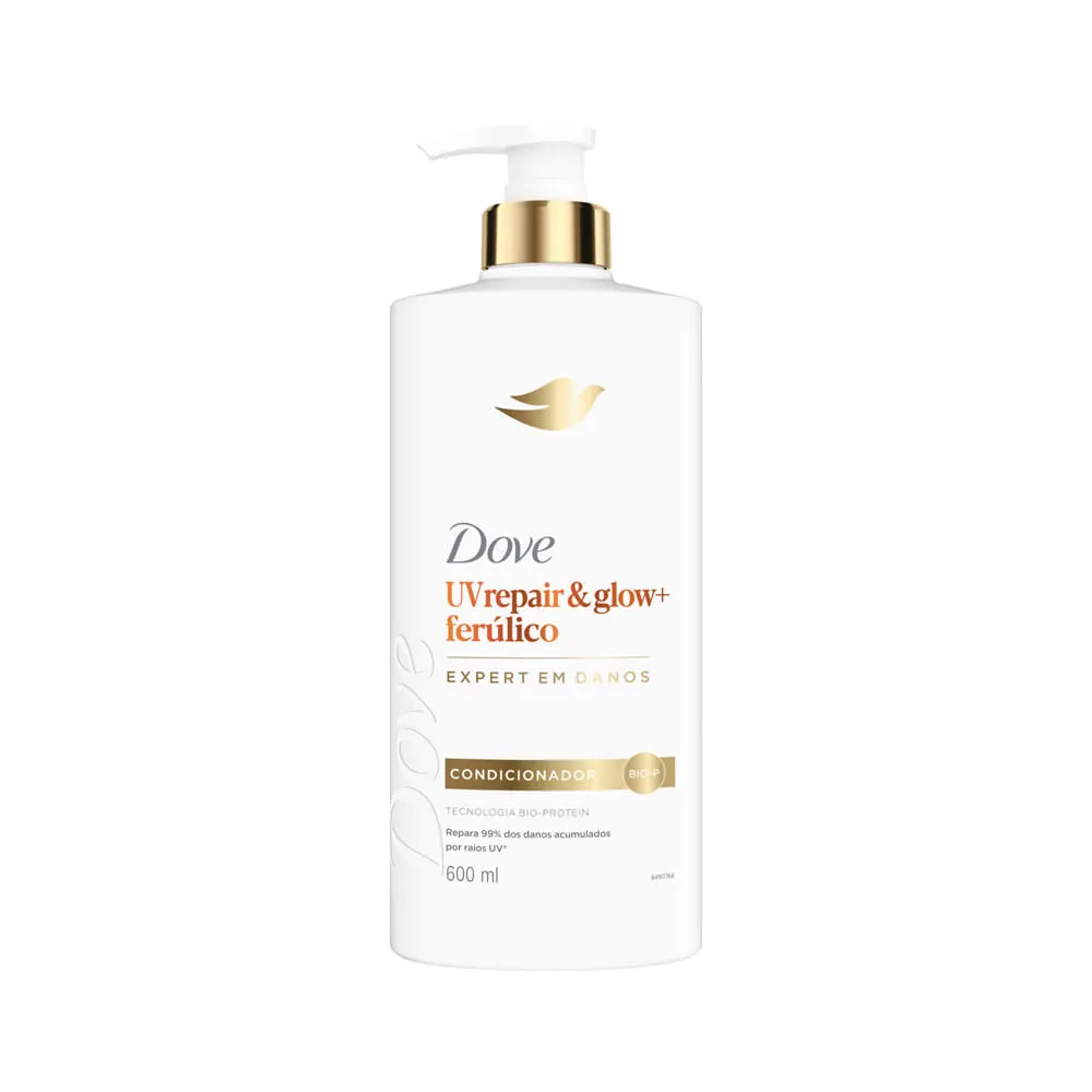 Condicionador Dove Uv Repair Glow + Ferúlico 600ml Pump