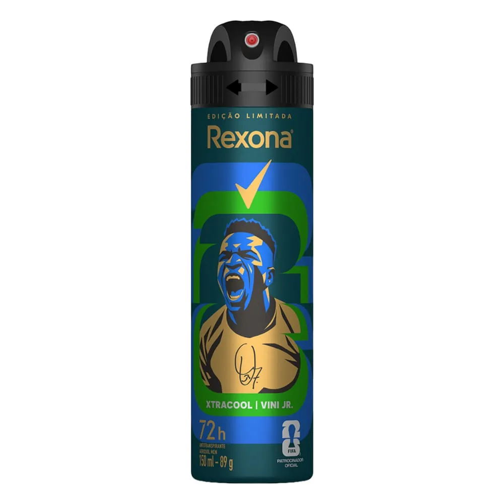 Antitranspirante Aerossol Rexona Men Xtracool 150ml