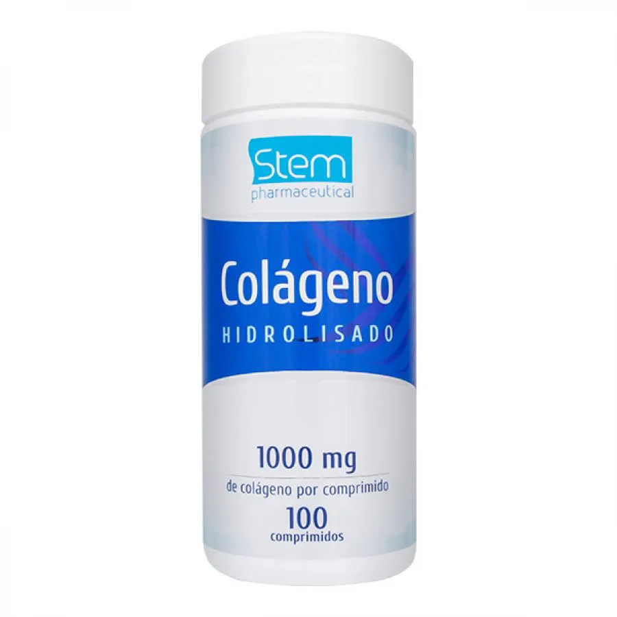 Colageno Hidrolisado Stem 1000mg Com 100 Comprimidos