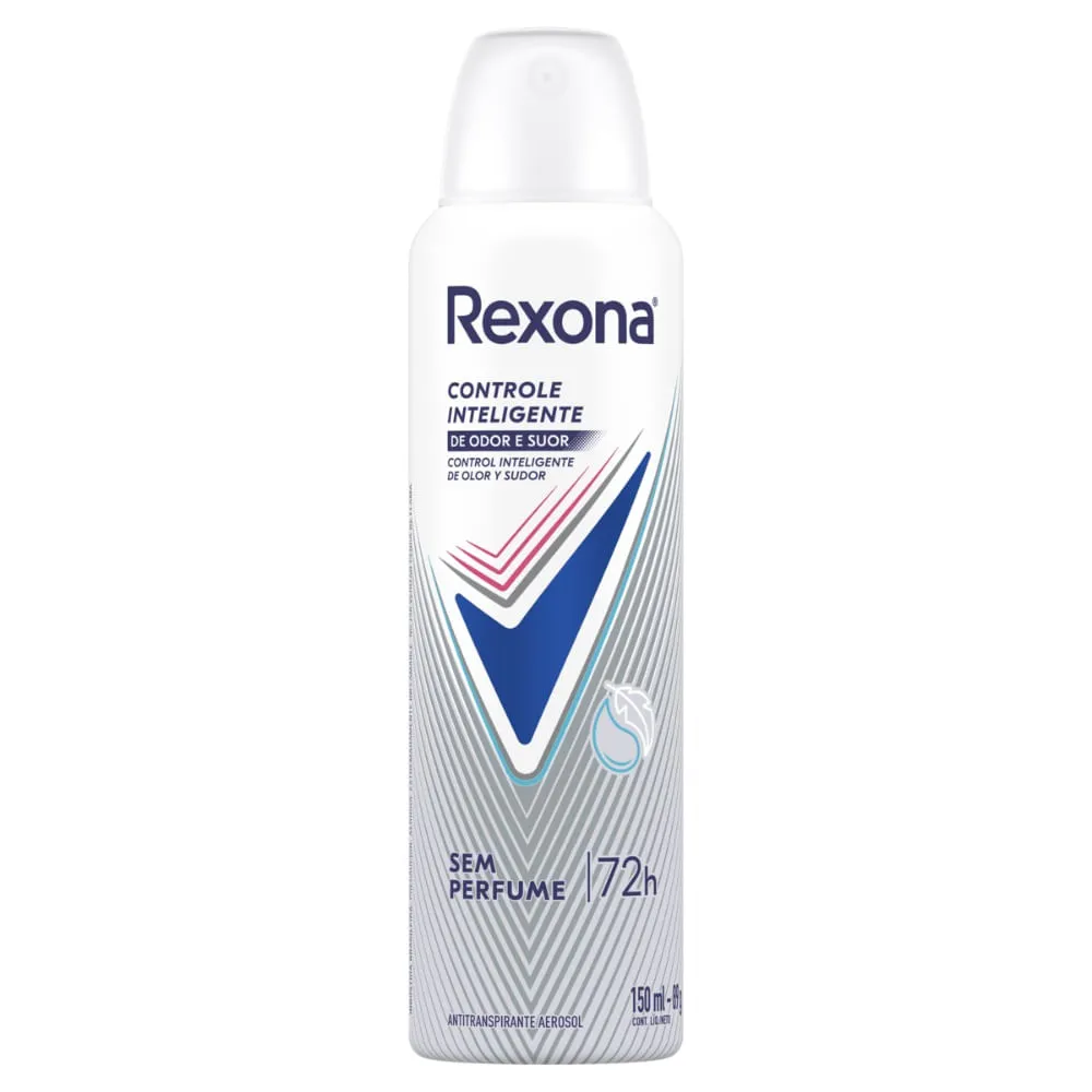 Antitranspirante Aerossol Rexona Sem Perfume 150ml