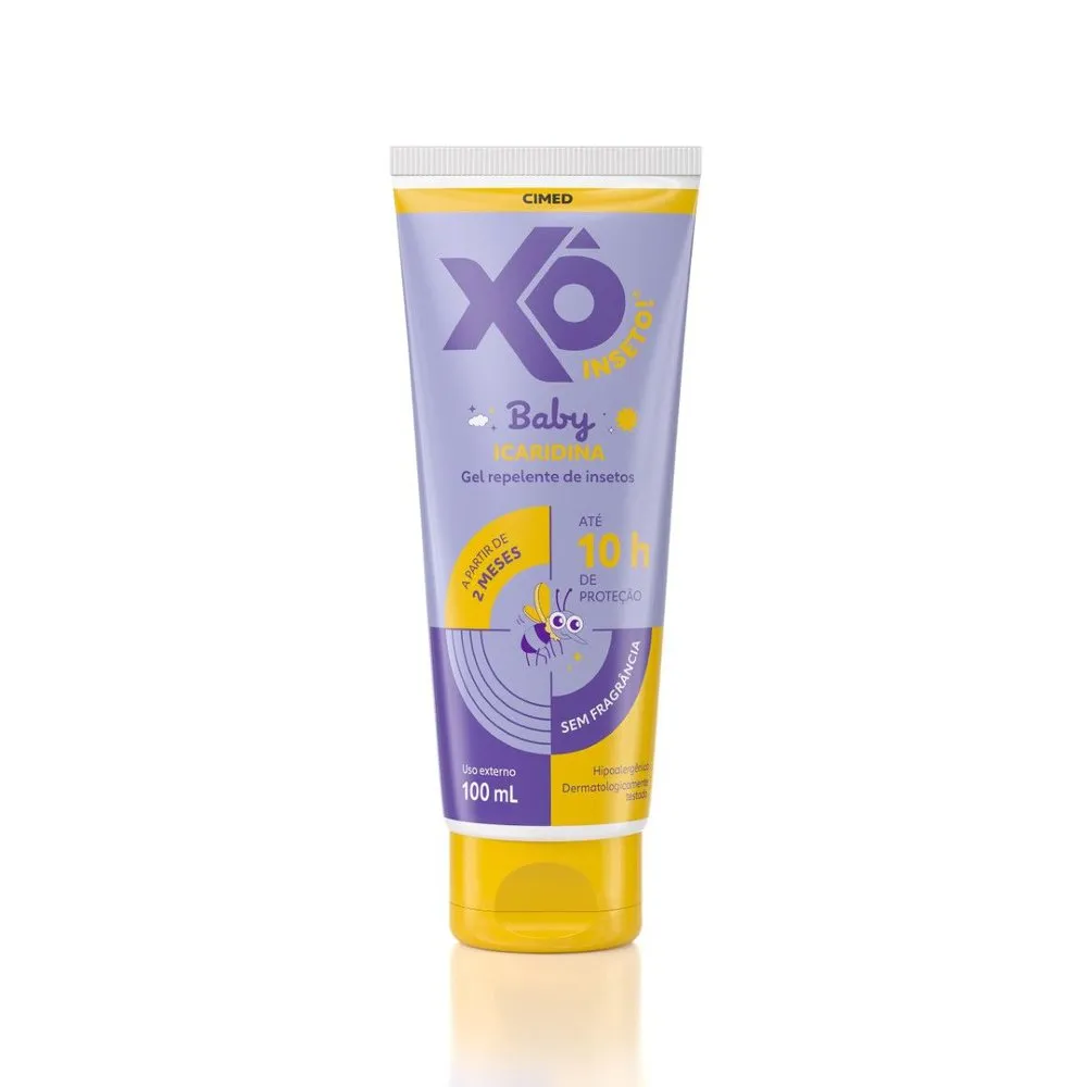 Repelente Xo Inseto Baby 100ml Gel Icaridina