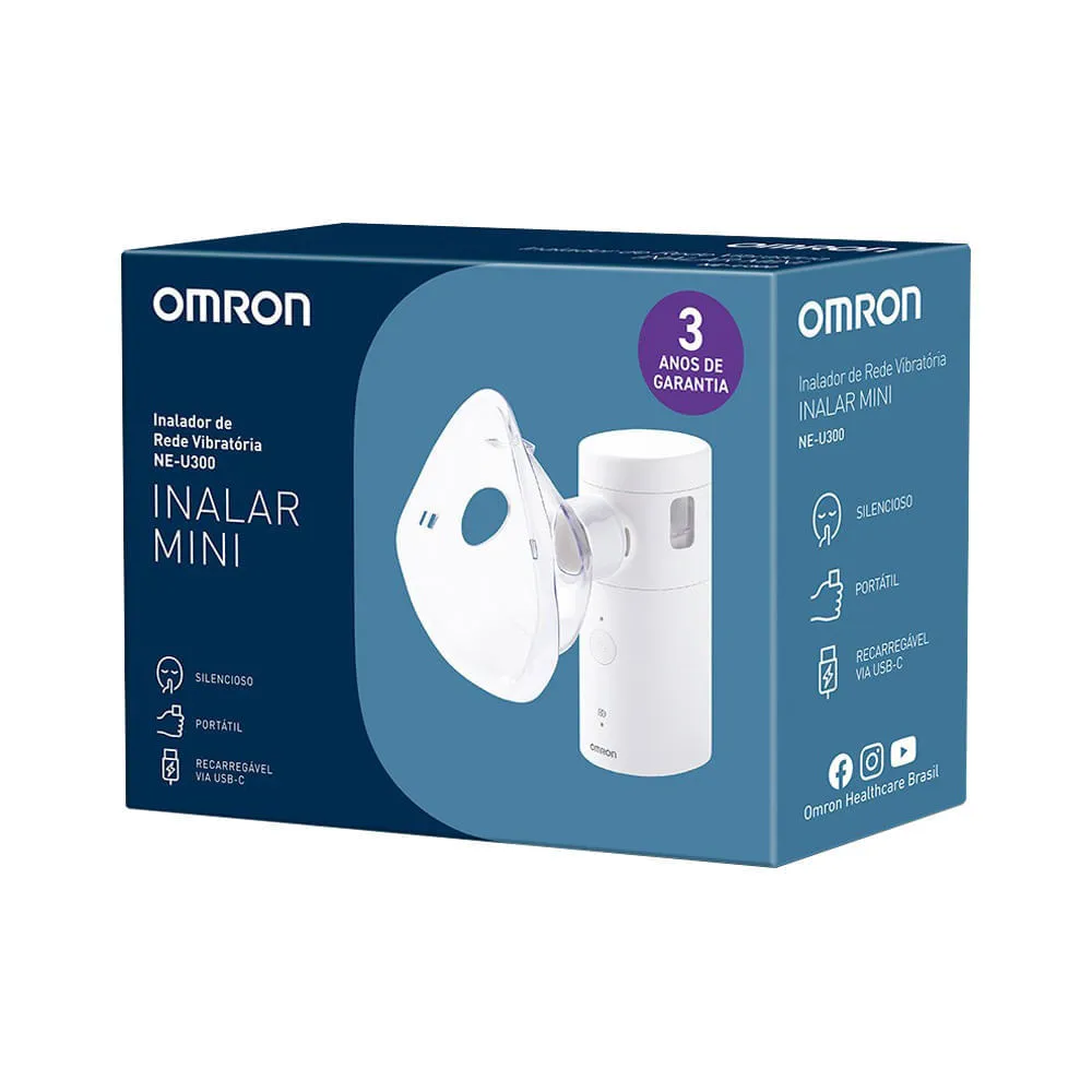 Nebulizador Omron Inalar Mini Ne-u300 Portatil