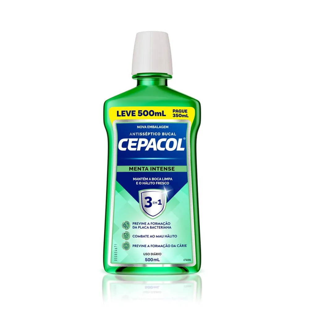 Enxaguante Bucal Cepacol Menta Intense 500ml