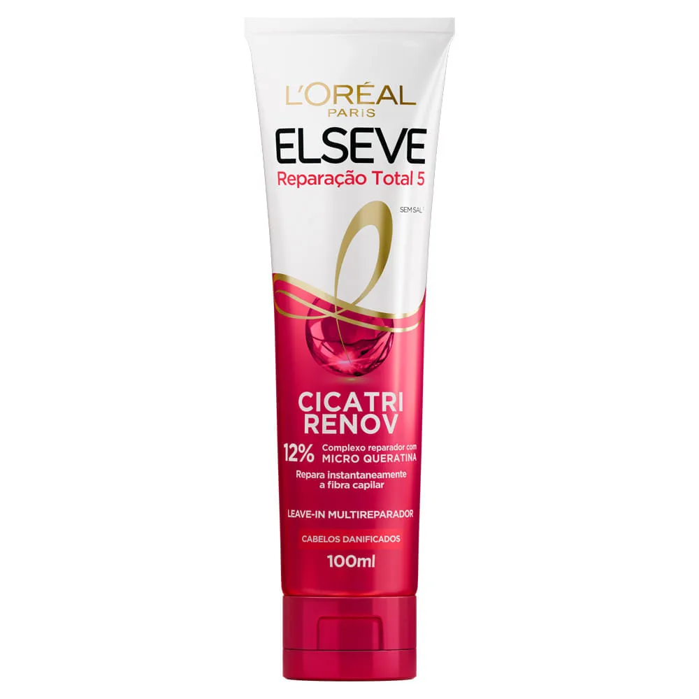 Leave In Elseve Cicatri Renov 100ml Reparacao Total 5