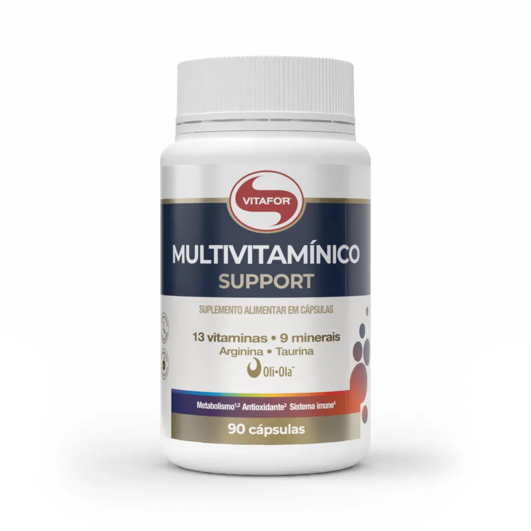 Vitafor Multivitaminico Support Com 90 Capsulas