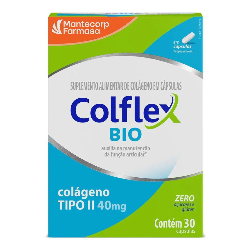 Colágeno Colflex Bio Tipo Ii 30 Cápsulas