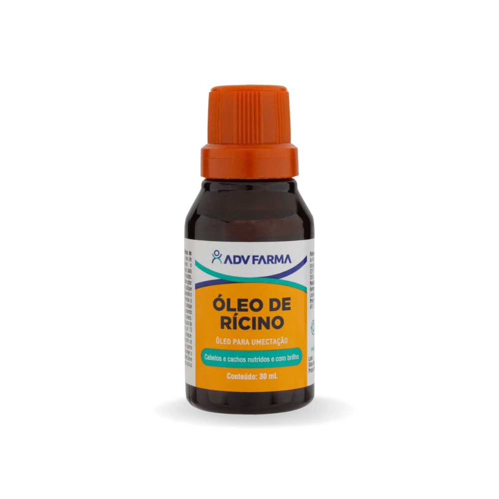 Óleo De Ricino Adv Para Umectação 30ml