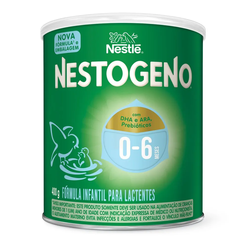 Fórmula Infantil Nestogeno 0 A 6 Meses 400g