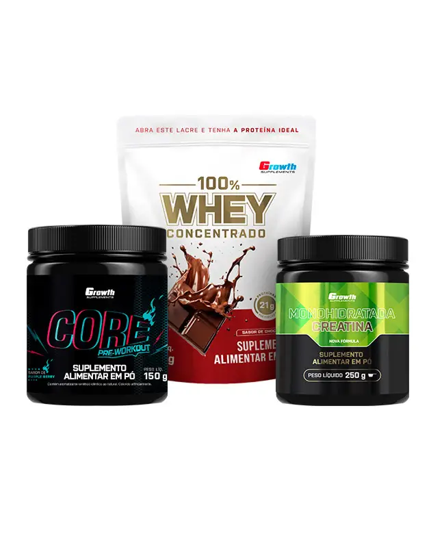 Kit Treino Completo: Purple Berry