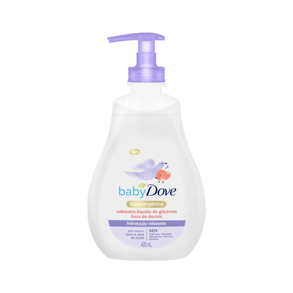 Sabonete Dove Baby Liquido 400ml Hidratacao Relaxante