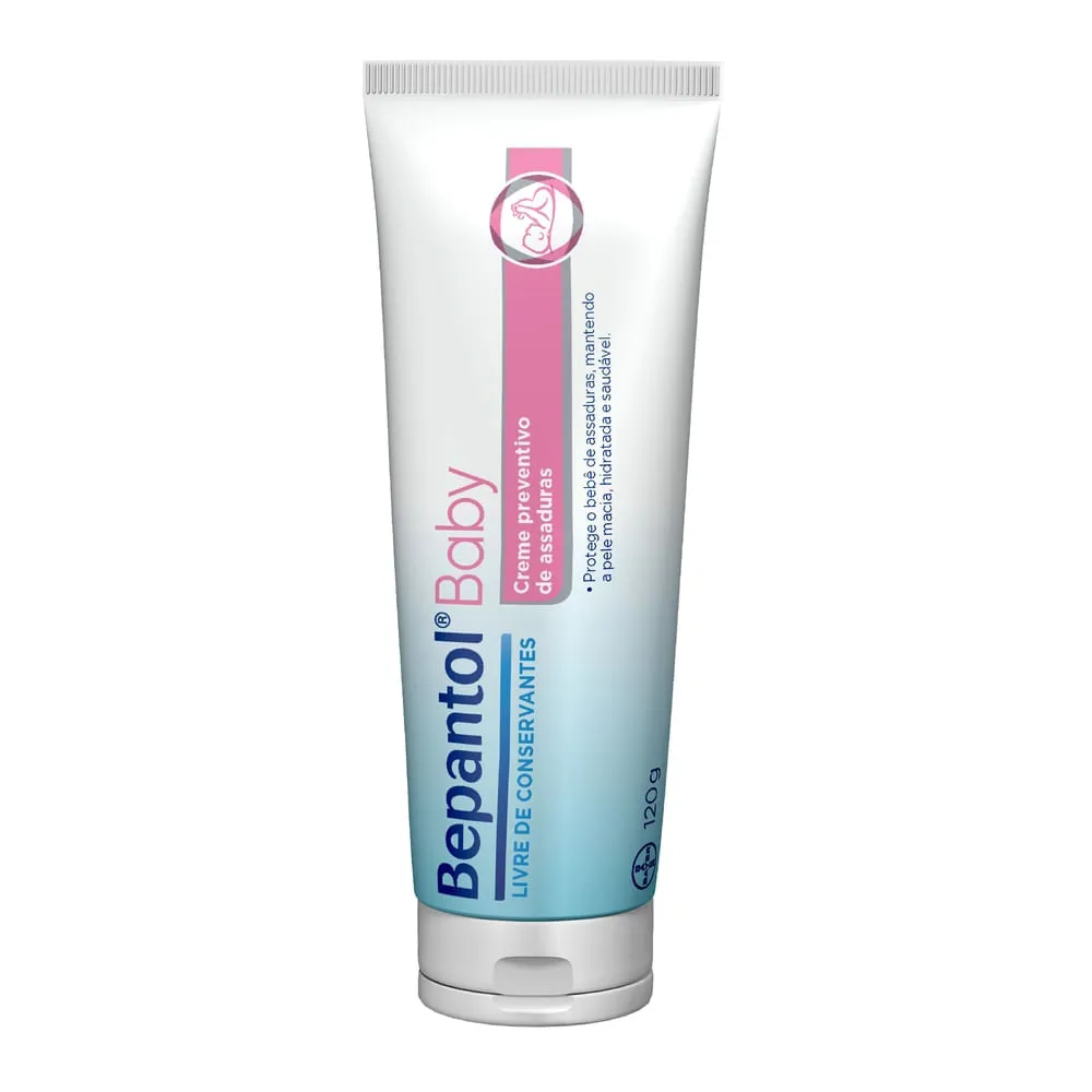 Creme Preventivo De Assaduras Para Bebês Bepantol Baby 120g