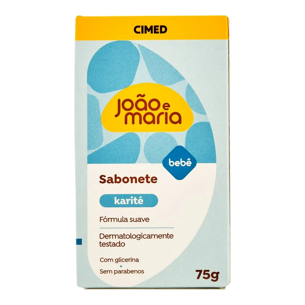 Sabonete Em Barra João E Maria Bebê Karité 75g