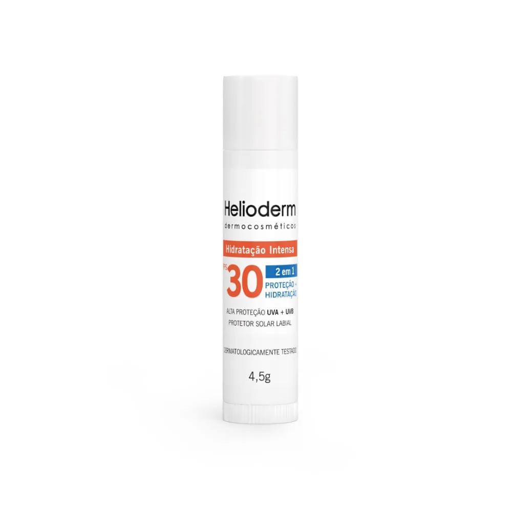 Protetor Solar Labial Helioderm 2 Em 1 Fps30 4,5g