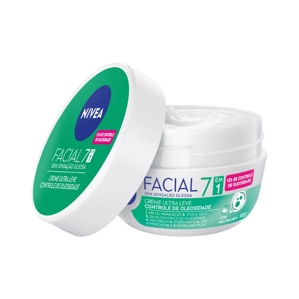 Creme Nivea Facial Controle De Oleosidade 100gr