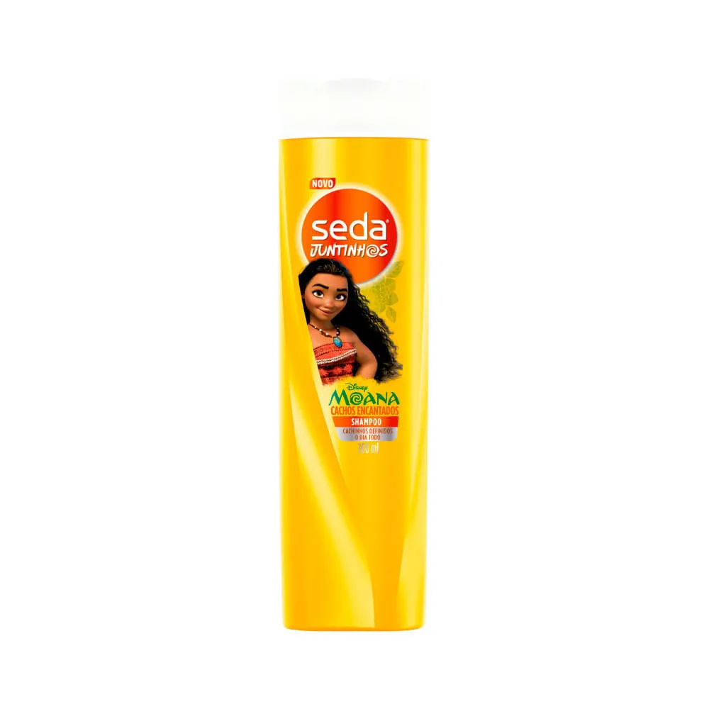 Shampoo Seda Juntinhos 300ml Moana Cachos