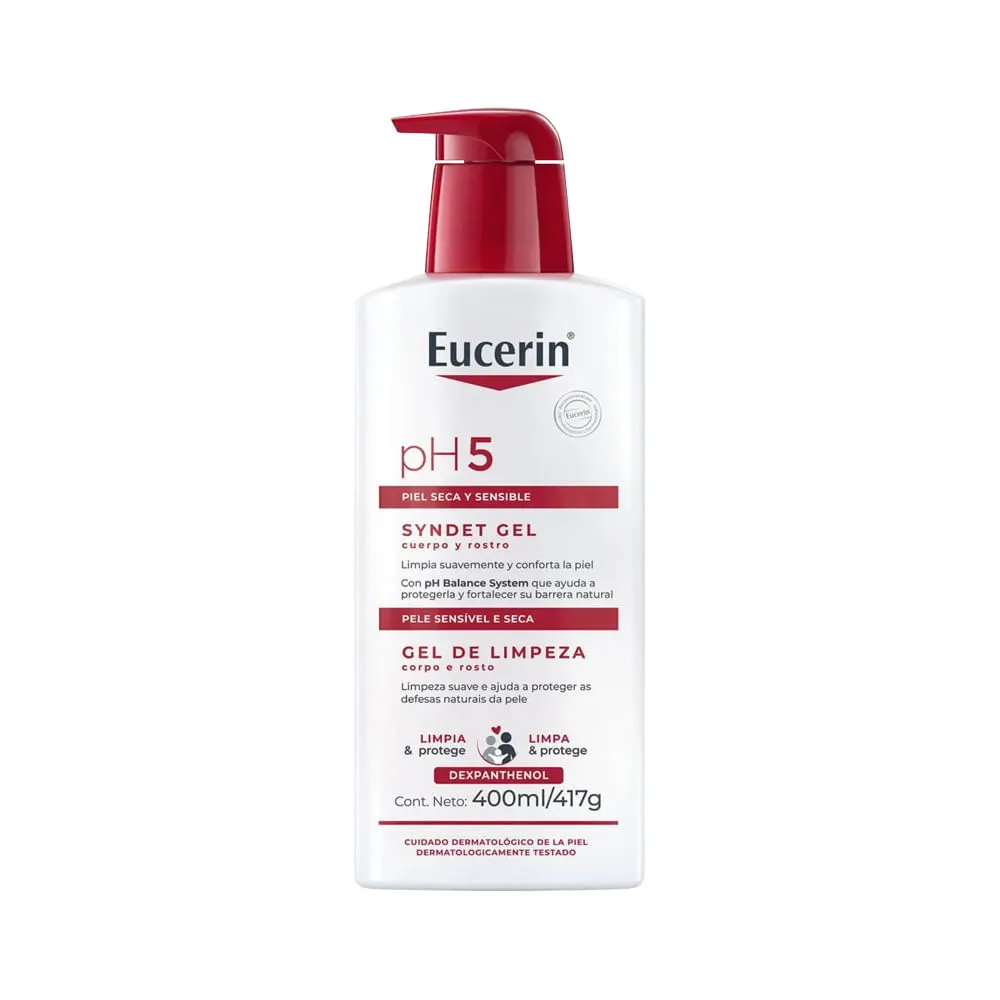 Gel De Limpeza Eucerin Ph5 Pele Seca E Sensível 400ml