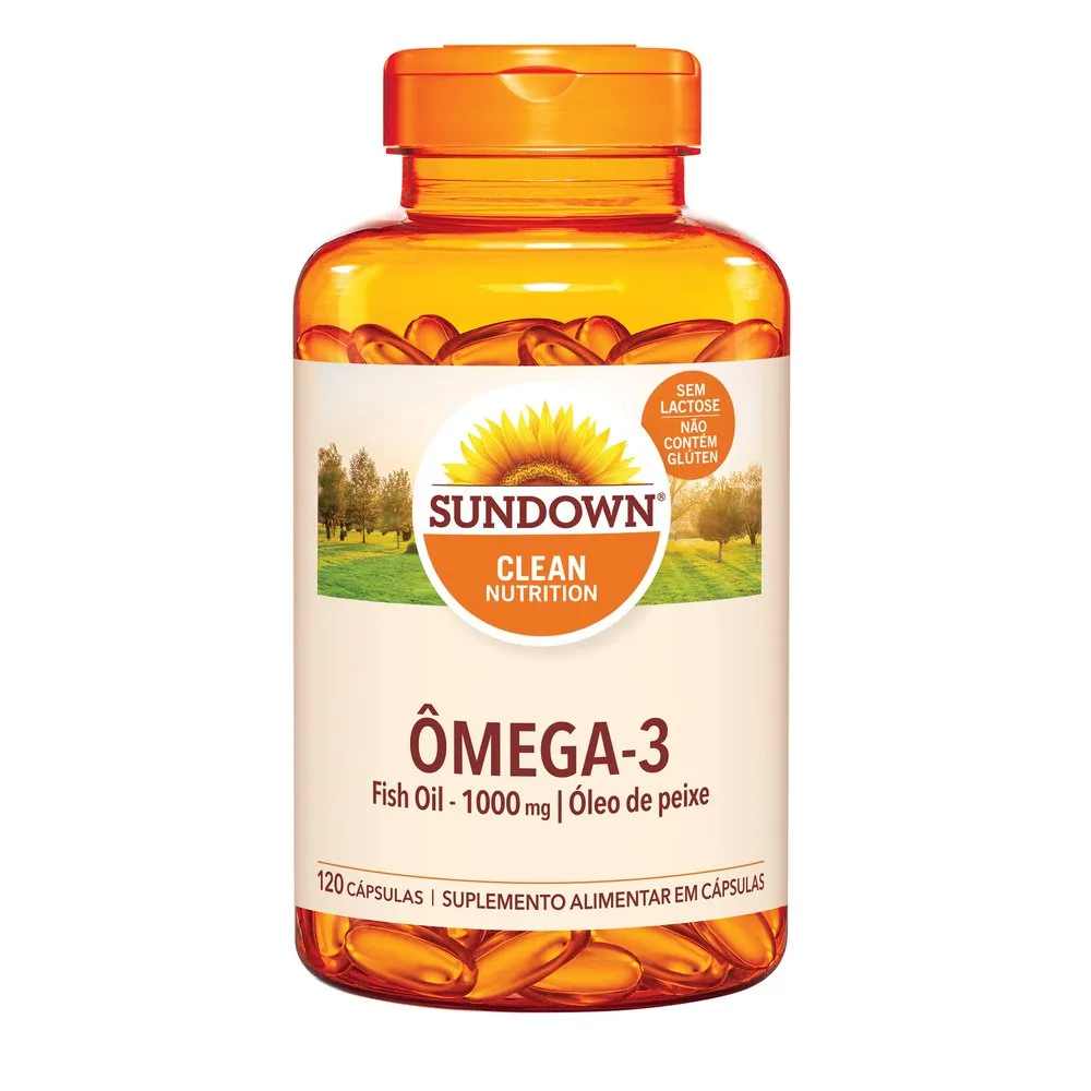 Suplemento Alimentar Sundown Ômega 3 1.000mg 120 Cápsulas