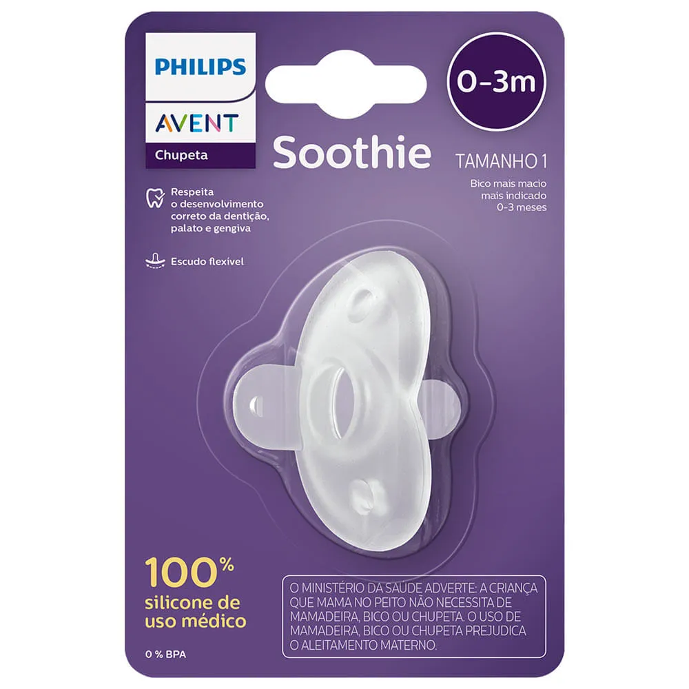 Chupeta Avent Soothie Com 1 Neutra 0-3 Meses