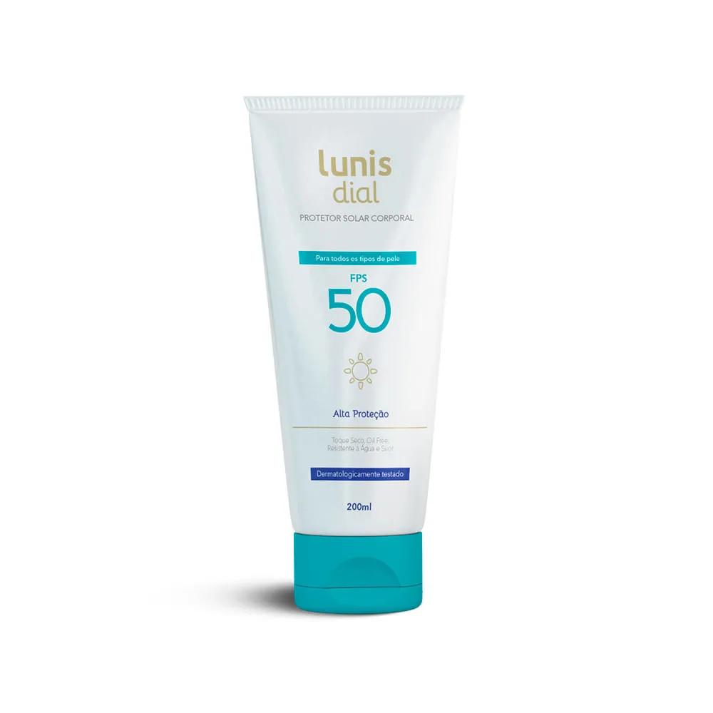 Protetor Solar Lunis Dial Fps50 200 Ml