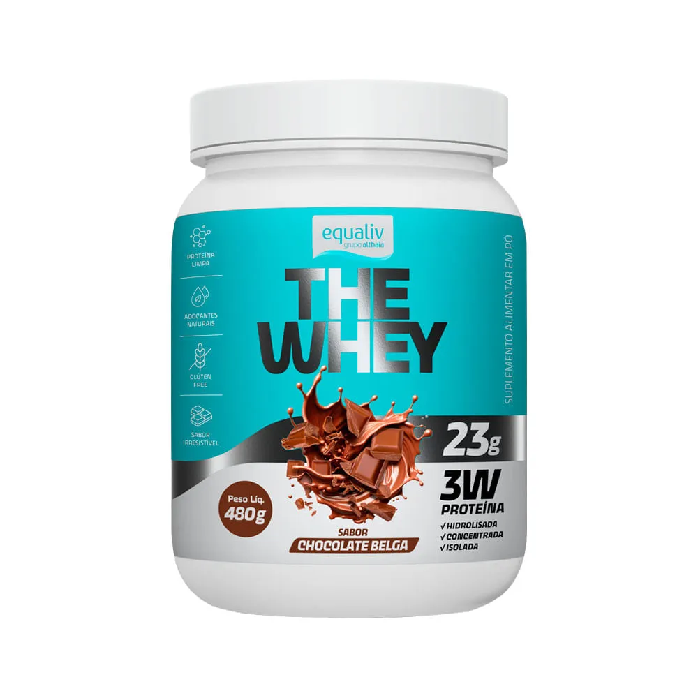 Equaliv The Whey Chocolate Belga 480gr
