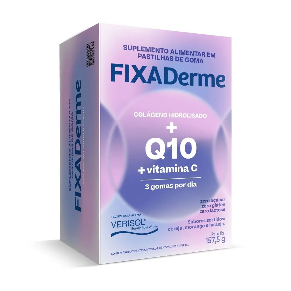 Suplemento Colageno Hidrolisado Verisol Fixa Derme Sabores Sortidos 15 Saches