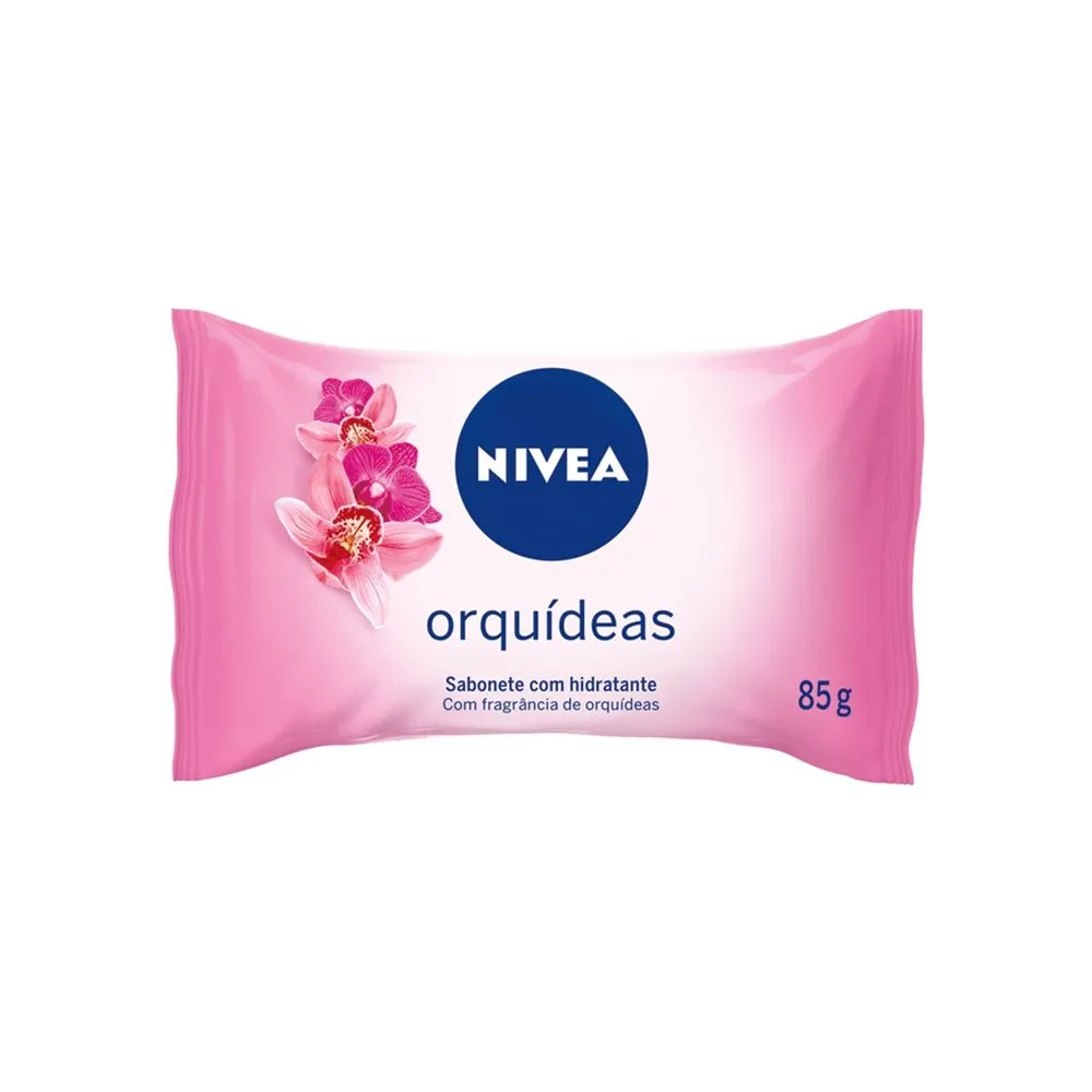 Sabonete Em Barra Nivea Orquídeas 85g