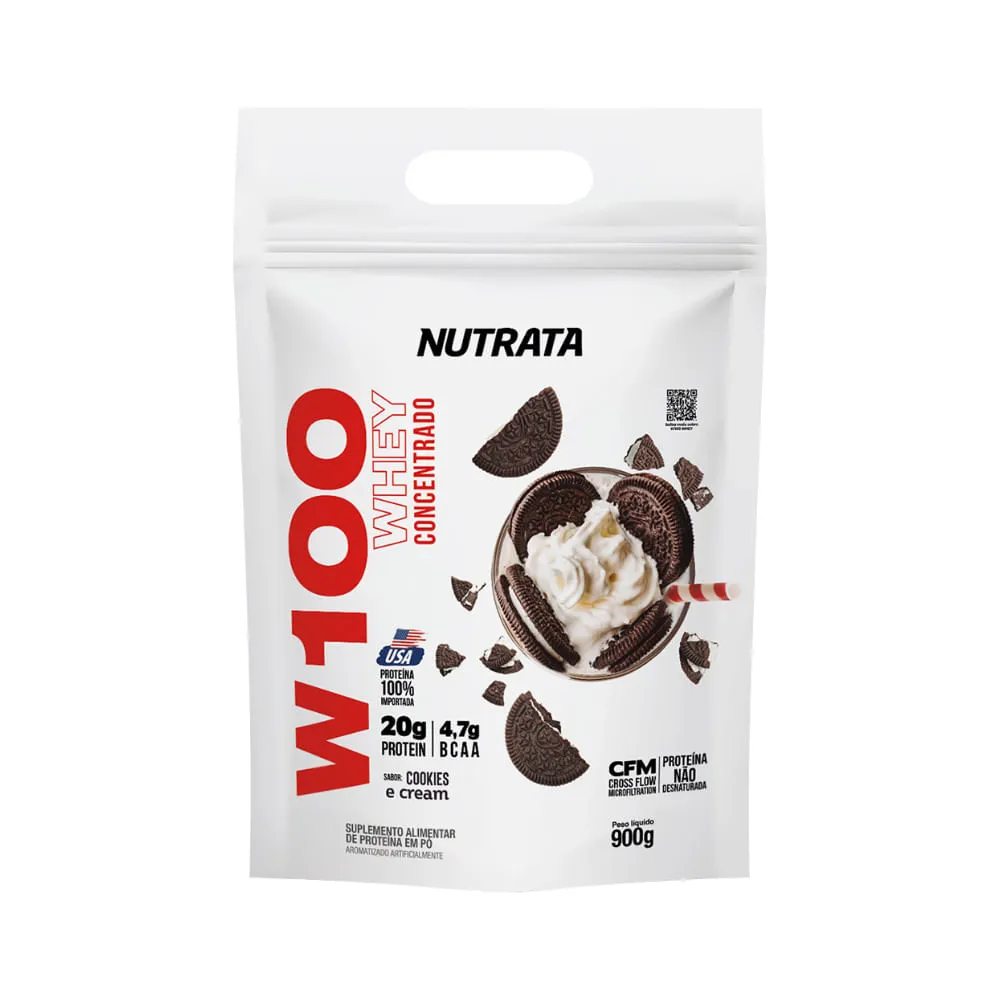 Nutrata W100 Whey 900gr Cookies E Cream
