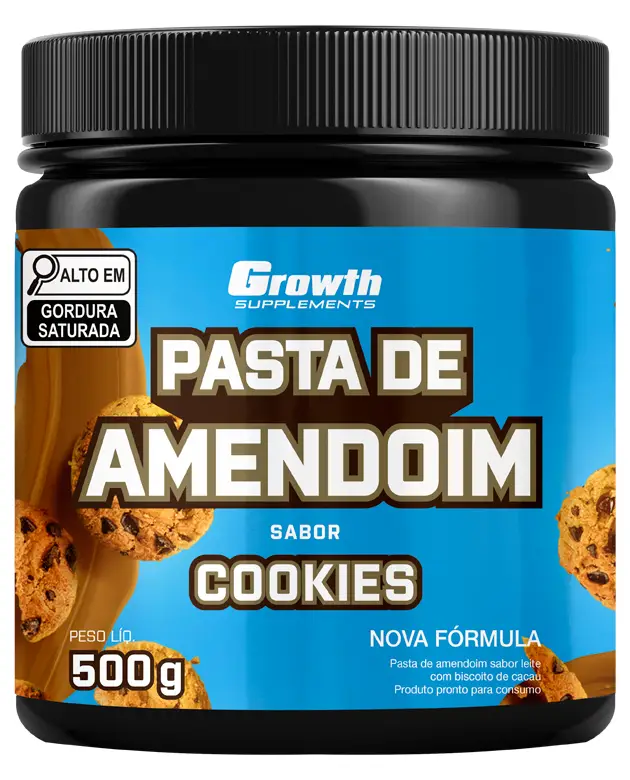 Pasta De Amendoim Sabor Cookies 500g