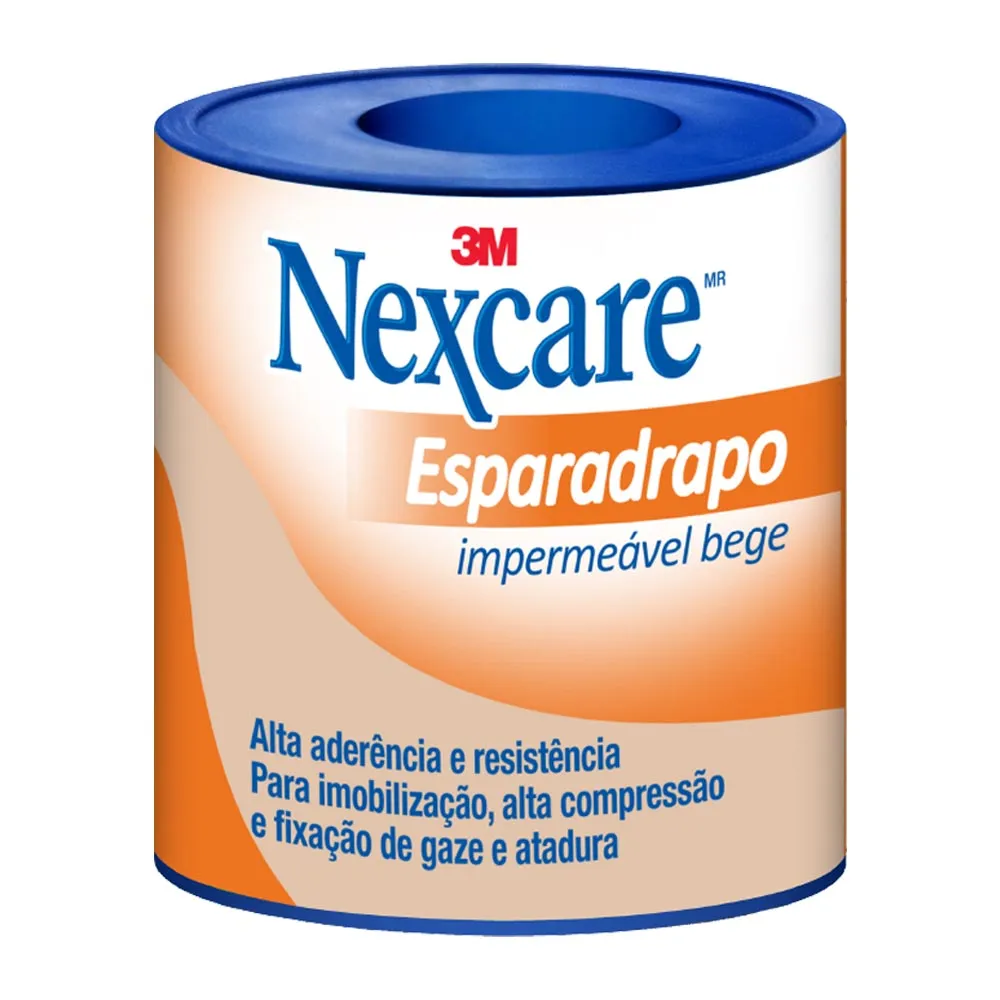 Esparadrapo 3m Nexcare 50mmx3m Impermeavel Bege