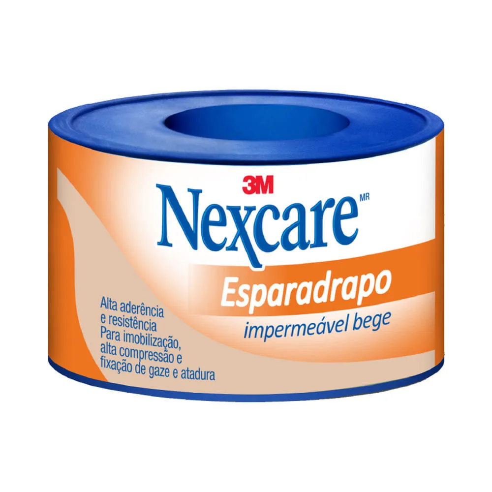 Esparadrapo 3m Nexcare 25mmx3m Impermeavel Bege