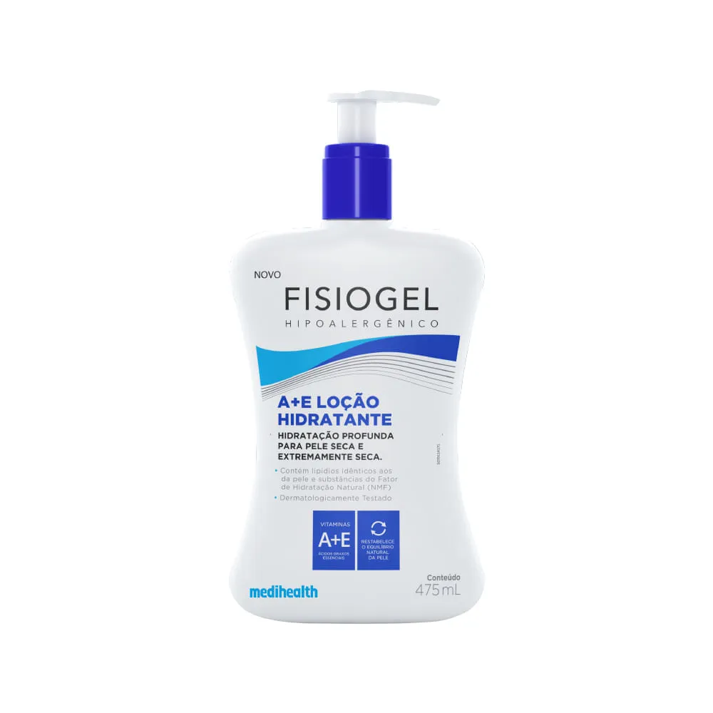 Hidratante Fisiogel 475ml Locao Pump